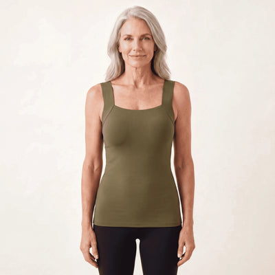 Sculpt Tank Olive