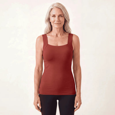 Sculpt Tank Rouge brique