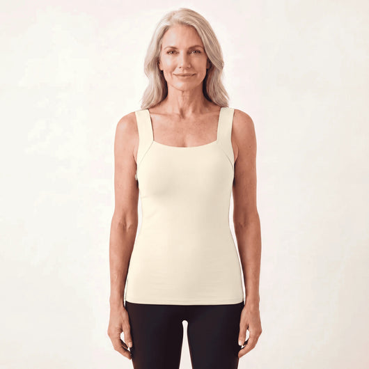 Sculpt Tank Blanc crème